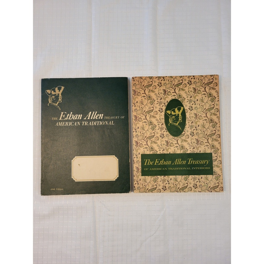 Vintage Ethan Allen Treasury of American Traditional Catalogs 66th & 68th Ed.